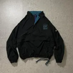90sGEARfor sportsハーフジップアノラック企業ナイロンジャケットLのサムネイル