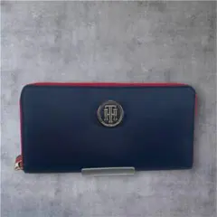 TOMMY HILFIGER トミー・ヒルフィガー 長財布 ラウンドファスナー