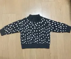 mochさま専用　ZARA ベビー キッズ セーター チャコールグレー92