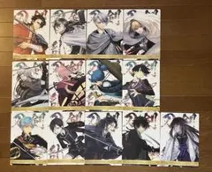 刀剣乱舞とファミマコラボのミニ下敷