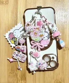ミッフィー アクリルキーホルダー チャーム付き