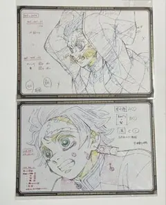 ufotable dining お楽しみくじ ポストカード 無限列車　炭治郎