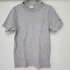 Champion T1011 ポケットTシャツ グレー S
