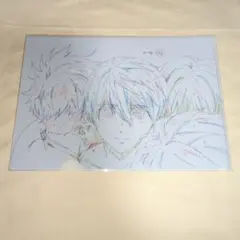 ハイ☆スピード 線画クリアファイル②