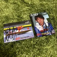 瓜生正義選手(競艇)カード 直筆サイン入りのサムネイル