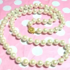 パールロングネックレス・フェイクパールネックレス