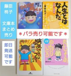 バラ売り可 気軽に読める 文庫本 まとめ売り 藤臣柊子 心が軽くなる エッセイ