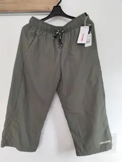 CONVERSE オリーブグリーン 七分丈パンツ レディースLサイズ