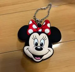 ディズニー ミニーマウス　バッグチャーム　シリコン　コインケース