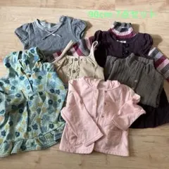美品⭐️90cm 女の子服 セット トップス ジャンパースカート コムサ ギャップ