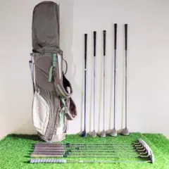 初心者オススメゴルフクラブ メンズセット 12本 キャディバック