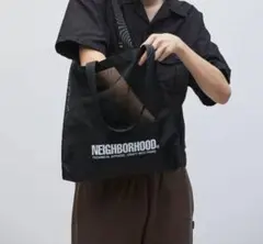 NEIGHBORHOOD LOGO DRAWING BAG グレー ラストのサムネイル