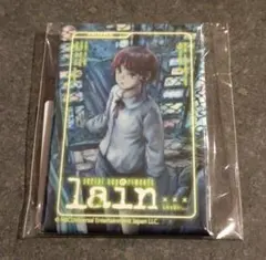 serial experiments lain 岩倉玲音 スクエア缶バッジ