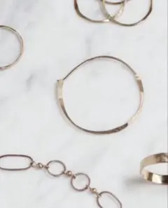 Atelier el ピアス　片耳　フープ