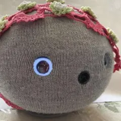 ヘッドドレス　レース編み　ニコボ、レディース