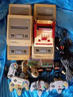 【ジャンク品】スーパーファミコン ファミコン 本体 コントローラー等ジャンク