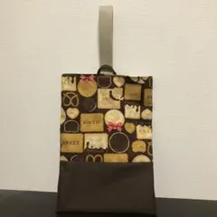 上靴入れ 上履き入れ クッキー シューズケース 男の子 女の子 ハンドメイド