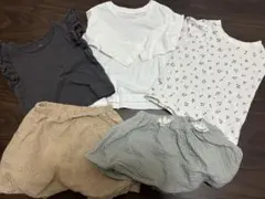 【70-80cm】女の子　洋服　5点セット　西松屋