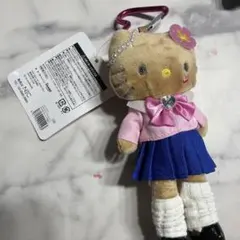 足長日焼けキティちゃんキーホルダー