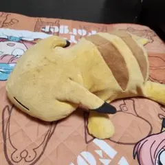 初期ポケモン おっきくなった くたくたピカチュウ ぬいぐるみ
