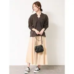リネンロングスカートセブンデイズサンデイSEVENDAYS SUNDAYのサムネイル