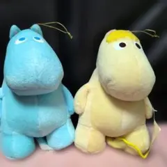【レア 入手困難品 希少なタグ付き】ムーミン とフローレンぬいぐるみ セット 新品タグ付 ムーミンぬいぐるみ2点セット！フローレンとスナフキン