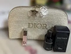 ディオール Dior 2024年 ホリデー限定品 ノベルティ ポーチ　3点セット
