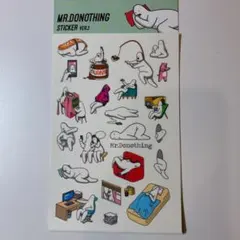 mr.donothing シール