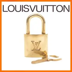 ルイヴィトン LV パドロック 313 カデナ 南京錠 鍵1本 ゴールド