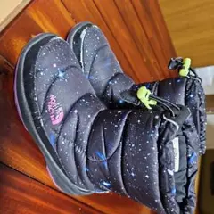 The North Face 宇宙柄スノーブーツ　X-girlコラボ