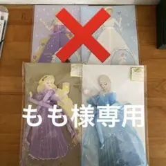 もも様専用 ディズニープリンセス　ハニカムカード2点セット