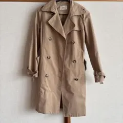 AER ベージュ トレンチコート