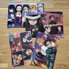 鬼滅の刃 クリアファイル＋下敷き4枚セット