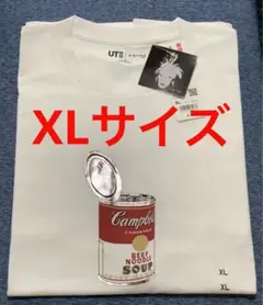新品！★XLサイズ★アンディ・ウォーホル★キャンベルスープ缶★Tシャツ★ユニクロ