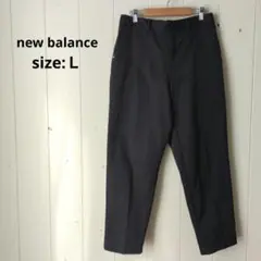 ニューバランス ウィメンズ ウーブンパンツ ブラック L AWP35123