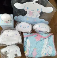 シナモロールくじ　ブランケットなど7点セット