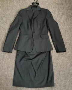 ブラック ストライプ スーツセット