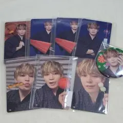 JO1 5th Anniversary 祭り トレカ 缶バッジ 與那城奨