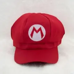 マリオ　ロゴキャップ