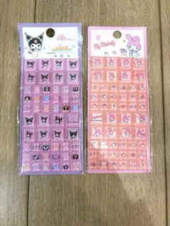 正規品　サンリオ　ブロックシール　2枚セット