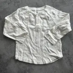 baby GAP ホワイト 長袖カットソー 3歳用　90-100cm Tシャツ