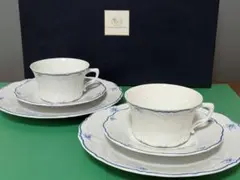 フッチェンロイター エステール　21センチ　プレート　４枚　箱入り未使用　超美品 フッチェンロイター エステール 21センチ プレート 4枚 箱入り未使用