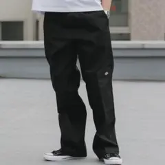 未使用 Dickies ディッキーズ ダブルニー センタープレス ワークパンツ