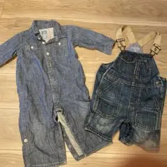 baby gap デニムオーバーオール&サロペット