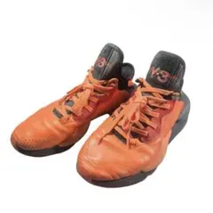 【メ0526-63】Y-3 KAIWA スニーカー オレンジブラック 26.5のサムネイル