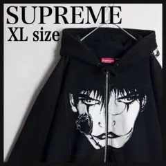 【最高デザイン☆XLサイズ☆コラボモデル】シュプリーム フルジップパーカー