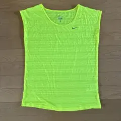 NIKE DRI-FIT 蛍光イエロー S
