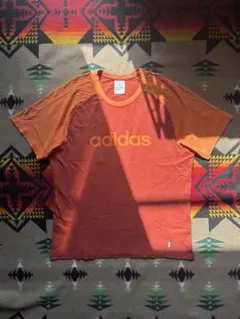 adidas ロゴTシャツ ラグラン L相当