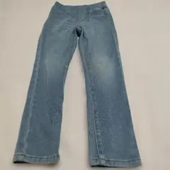 ユニクロ110淡い青色 パンツ ゴムウエスト