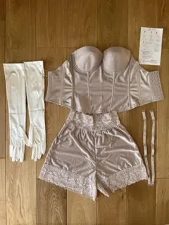 BEARNYU ビアンジュ　ブライダルインナー セット　グローブ付き